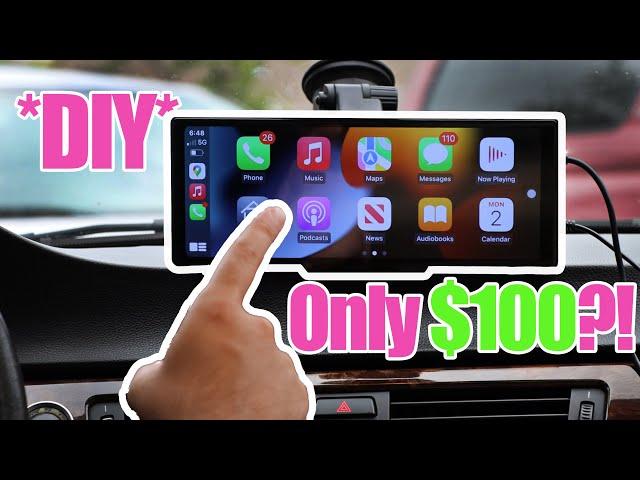 How to Add Apple CarPlay to ANY Car for $100! - LAMTTO RC06