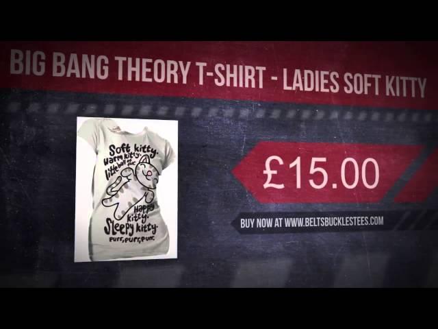 Big Bang Theory T-Shirt - Ladies Soft Kitty