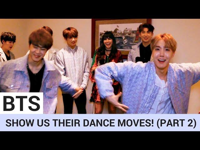 BTS Share Secret Pre-Show Ritual & Break Out Silly Dance Moves! (PART 2) | Hollywire