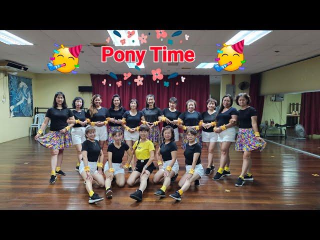 Pony Time小马时间~含排舞和对形舞版 Music by The Timeless Voices~Phased Improver