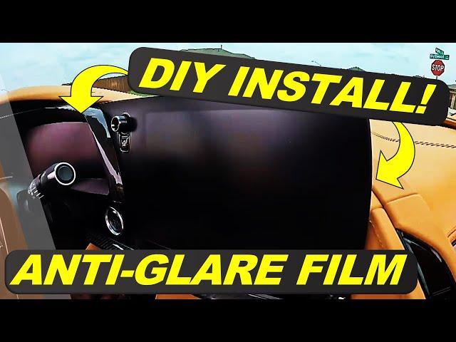 Best ANTI-GLARE FILM for your Car! Here's How To Install IT!