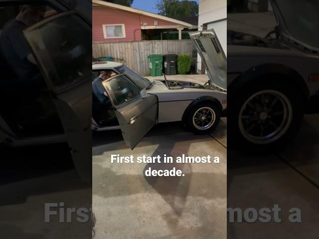 Datsun 280z jdm first start in 7 years