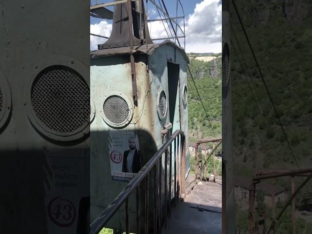  Georgia | Infamous Soviet Cable Cars of Chiatura #travel #cablecar #soviet #urbex