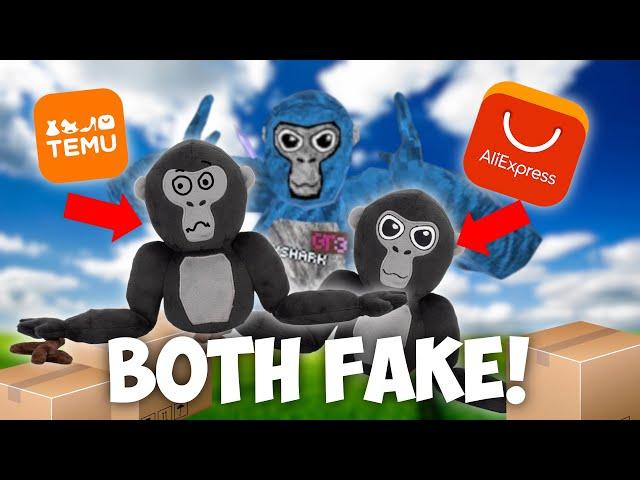 I BOUGHT 2 FAKE GTAG PLUSHIES TO COMPARE! - Gorilla tag plush unboxing.