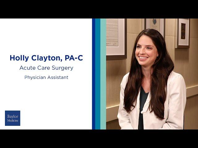 Meet Holly Clayton, Physician Assistant