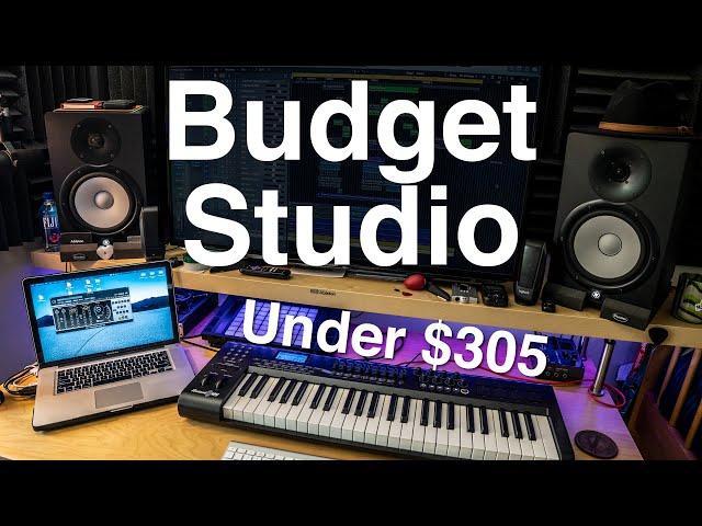 Budget Home Studio Setup ($305 Setup for Beginners) // Budget Music Studio