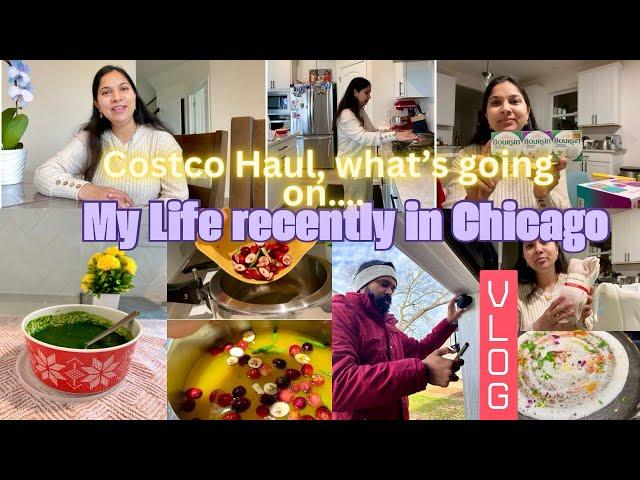 The Chicago(Daily Vlog),MY life RECENTLY*Costco HAUL*FURNTURE HUNTING*INDIAN MOM VLOGGER USA ROUTINE