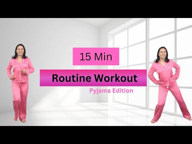 High-Energy Pyjama Walking Cardio Workout at Home: Non-Stop Fun for Weight Loss, No Equipment Needed