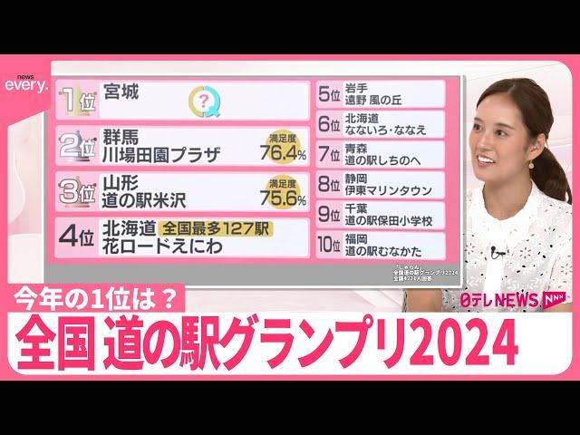 【最強”ナゼ】全国「道の駅」ランキング、1位は？  満足度「81.1％」…“全国最多の北海道、トップは【#みんなのギモン】