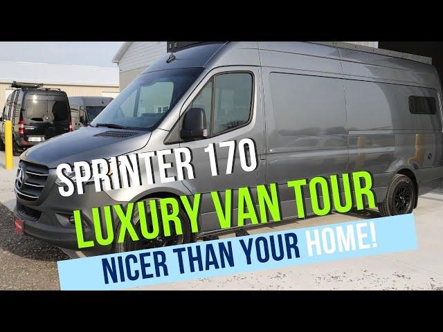 Van Tour, Stunning Mercedes Sprinter 170 campervan with shower!