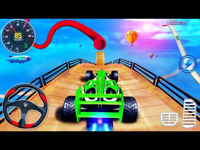 Formula Car Racing Stunts Simulator 2021 - Impossible Car Mega Ramp 3D - Android GamePlay #2