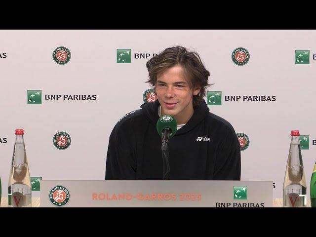 Roland-Garros 2025 - Niels McDonald, Junior champion : "It's just one step of a big goal and dream"