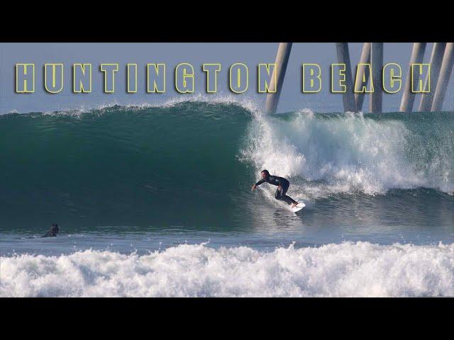 Surfing Huntington Beach's South Side