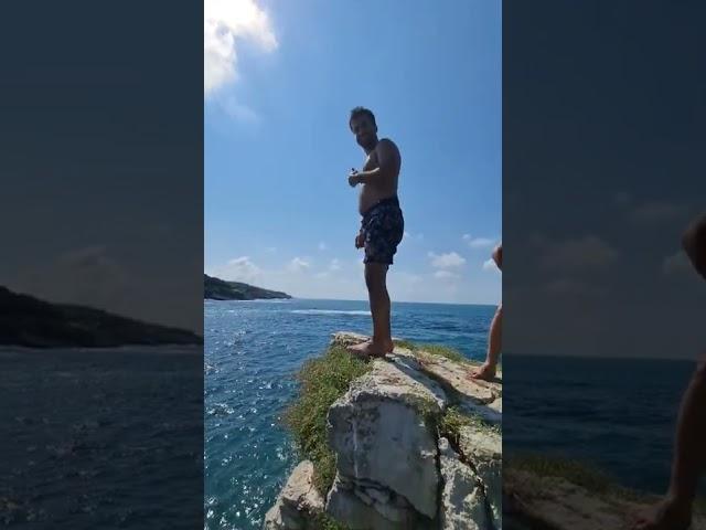 Swimming, diving and jumping from heights in Kocaeli, Turkiye #kocaeli #blacksea #swimming #turkiye