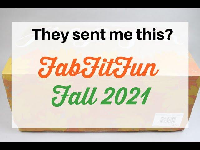 FabFitFun Fall 2021 Subscription Box Unboxing/Review + Coupon