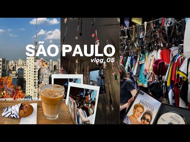 são paulo vlog | brechó, exposição, café, mirante, etc.