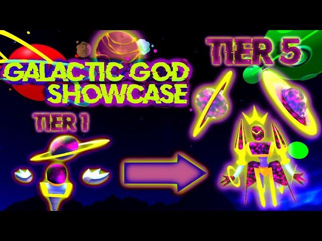 GALACTIC GOD SHOWCASE!!! (Roblox World Defenders)