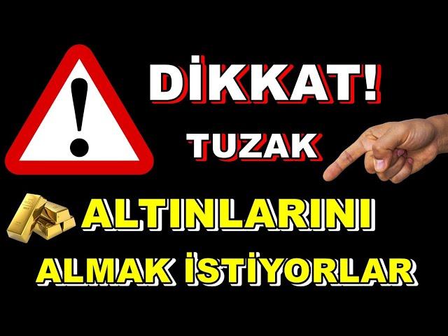 Altın'da Tuzağa Düşme | Altın ve Gümüş İçin Çarşamba Önemli | Dolar | Borsa