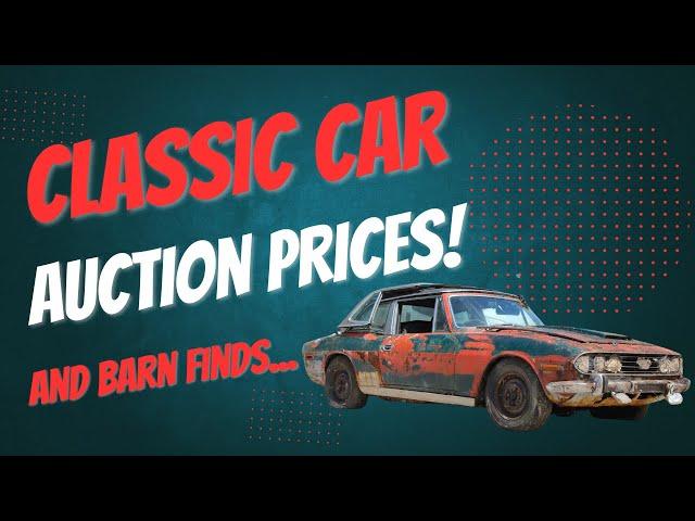 Classic Car Auction Prices -  SWVA Poole