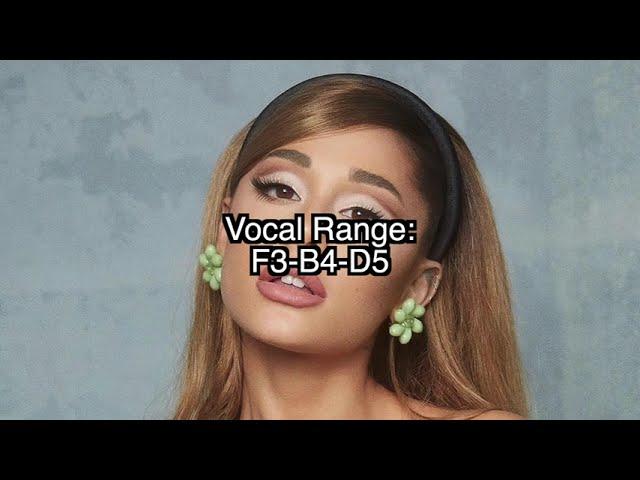 I Dont Do Drugs Ariana Grande Vocal Showcase (F3-B4-D5)