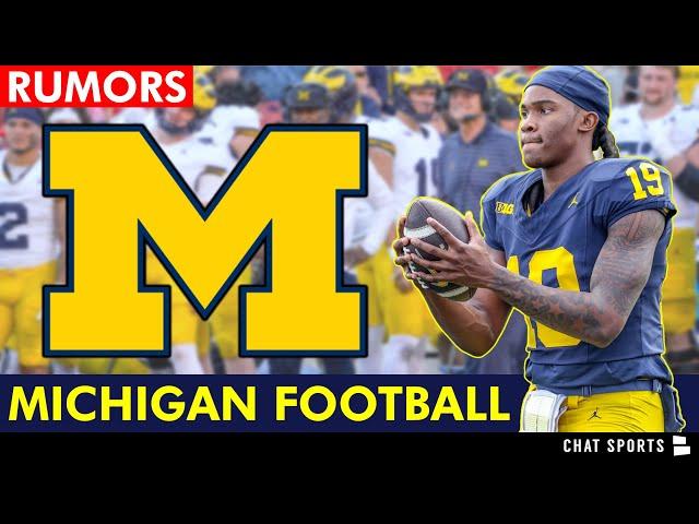 Michigan Football RUMORS We Need To Discuss: Savion Hiter, Jake Garcia + New Star OL