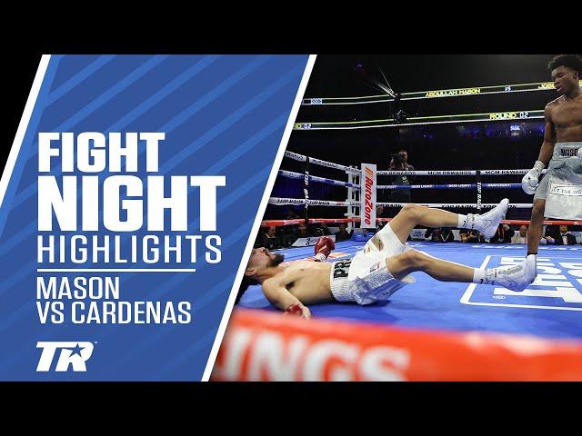 Abdullah Mason With One of the Best Knockouts of the Year Getting Rid of Cardenas | FIGHT HIGHLIGHTS