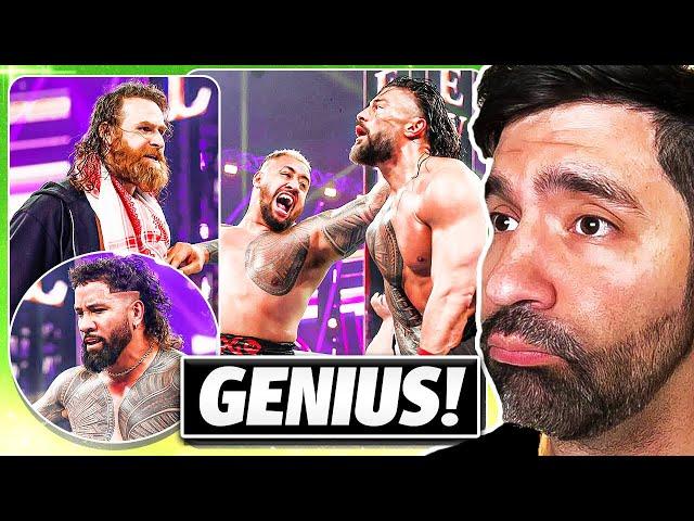 ROMAN REIGNS GETTING PINNED WAS GENIUS (WWE Crown Jewel Hot Takes)