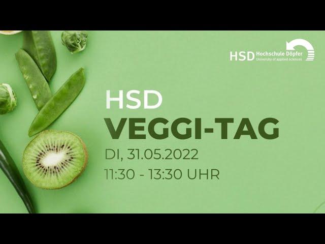 Veggie-Day 2022 an der HSD Hochschule Döpfer