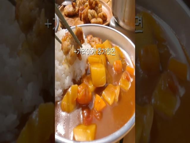[캠핑요리] 쉽고 맛있는 일본식 카레 만들기