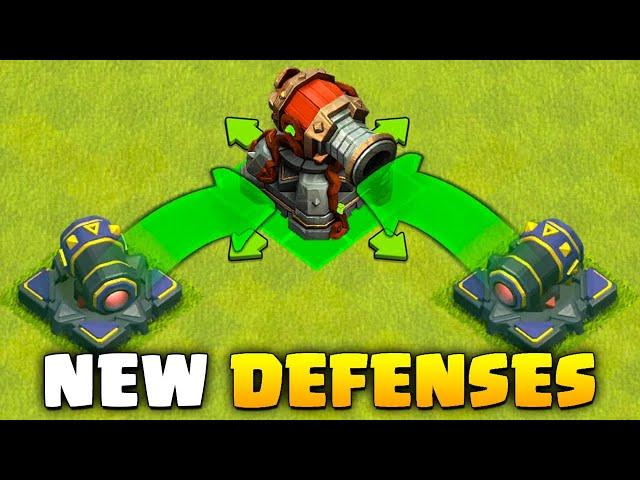 New Merged Defenses in Clash of Clans!