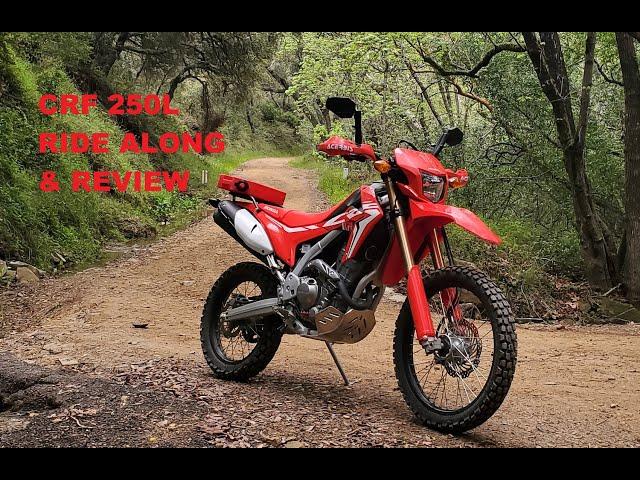 CRF250L Ride Along and Review