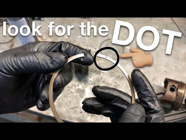 How to install piston rings, which way do they go? quick and to the point.