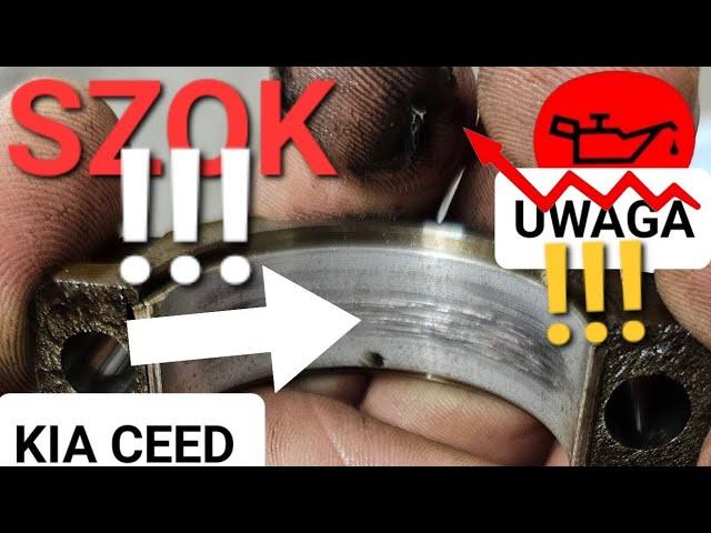 PO DEMONTAŻU SILNIK OKAZAŁ SIĘ ZŁOMEM!! JAK TO AUTO W TYM STANIE JEŹDZIŁO!!KIA CEED ZATARTA !!