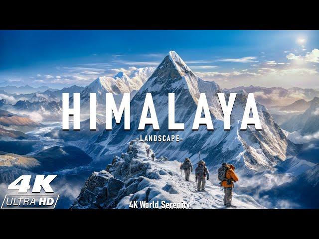 Himalayas In 4K - The Roof Of The World Mount Everest - Scenic Relaxation Film