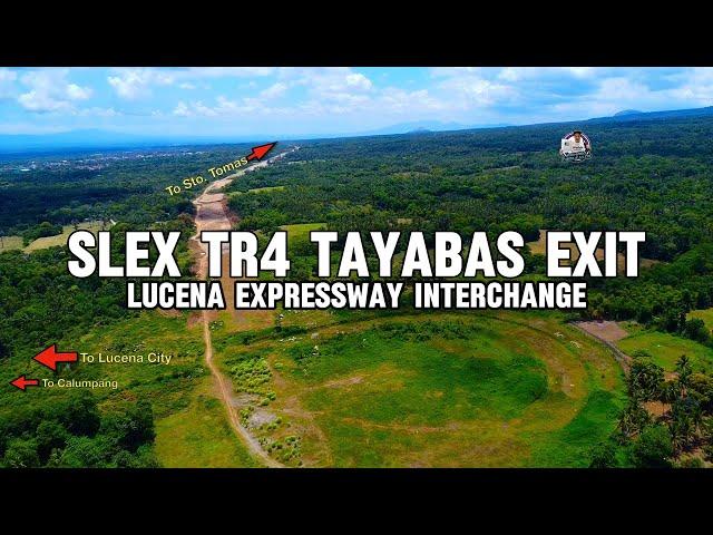 SLEX TR4 Tayabas Exit - Lucena Expressway Interchange | Iwas Traffic Kapag Natapos
