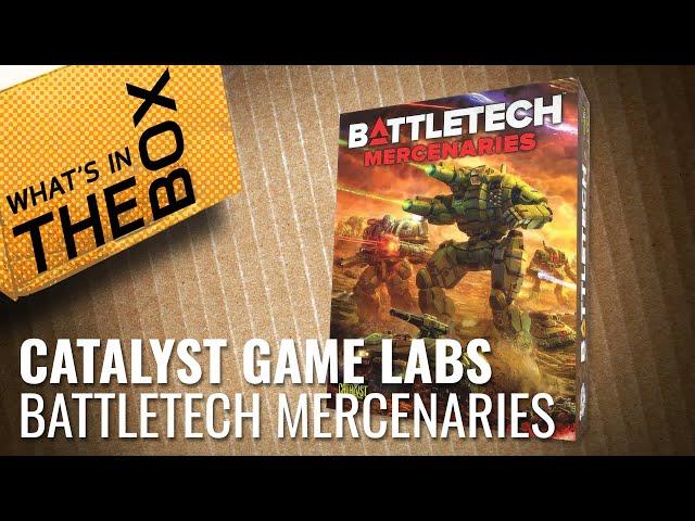 Unboxing: BattleTech Mercenaries Set | Catalyst Game Labs