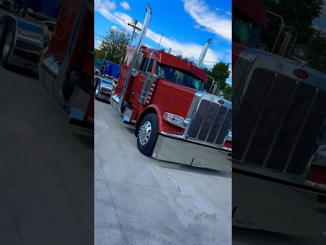 Burnt orange Peterbilt 589 #dickersoncustomtrucks #customtrucks #peterbilt #trucking #bigrig #semi