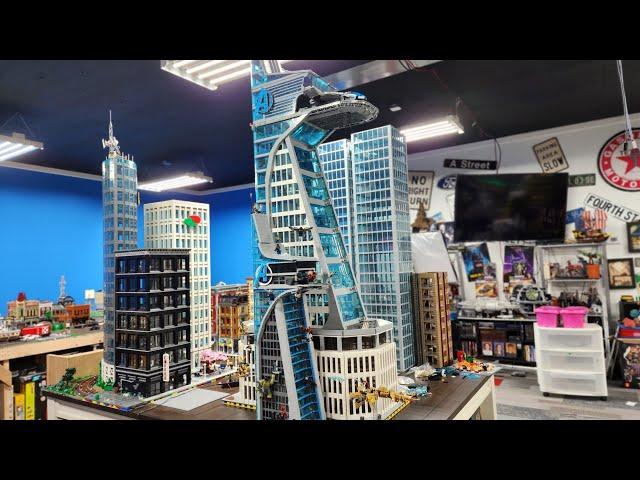 Epic Lego Avengers Tower Set Review and MOC Comparison