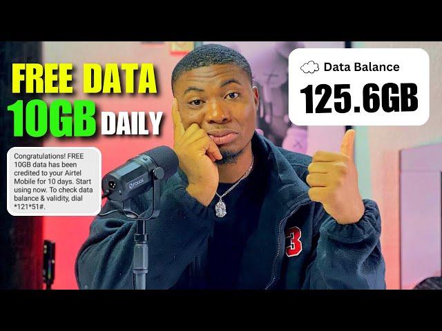 Get Free 10GB Data Daily In Nigeria Without Buying (All Network) MTN AIRTEL GLO 9MOBILE