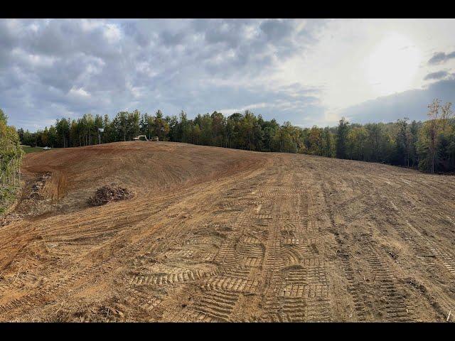 D58 Komatsu Clearing Land  Finished up