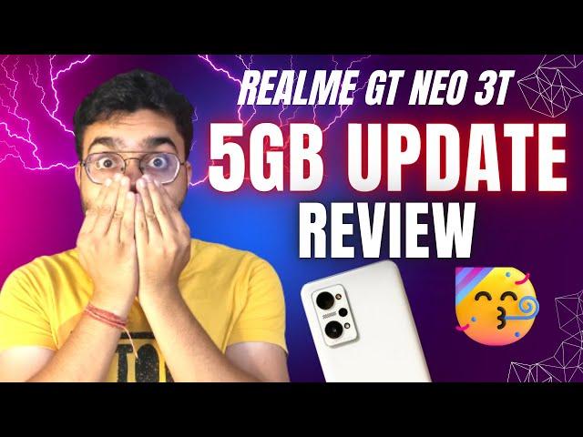 Realme GT Neo 3T - 5GB UPDATE Full Review  Charging Test, Gaming Test, Jio 5g Test