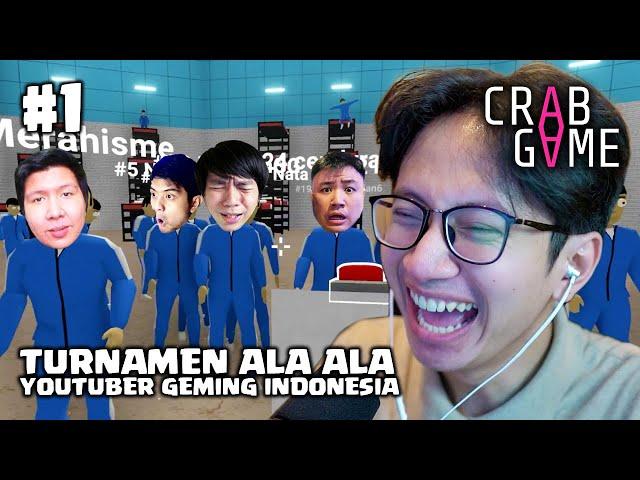 KOMPETISI LAWAN YOUTUBER GEMING INDONESIA - CRAB GAME INDONESIA