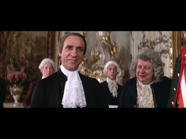 AMADEUS REMASTERED HD - MOZART INSULTS SALIERI - PLAYS HIS OWN PIECE BETTER THAN HE DID-1