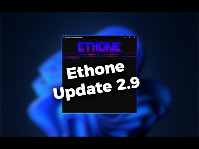 [RELEASE] Ethone v2.9 | The best Discord Selfbot