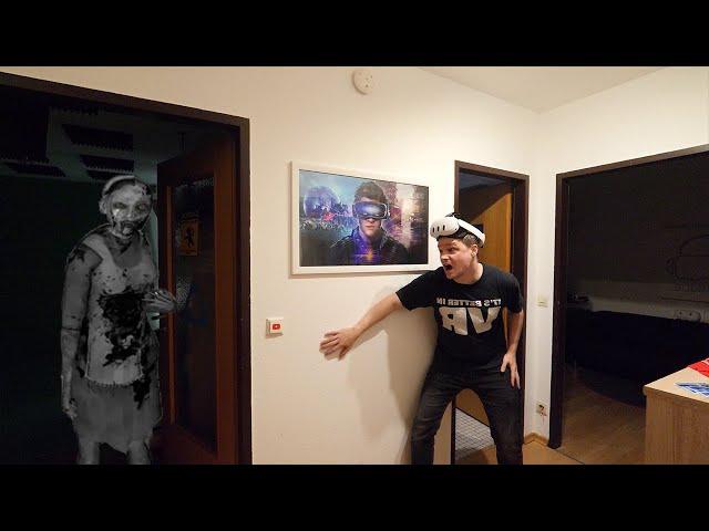 HEFTIG! GEISTER IN MEINER WOHNUNG! Horror Mixed Reality mit Meta Quest 3