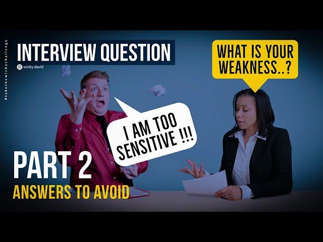 What is Your Weakness...? Part - 2 | Wicky David