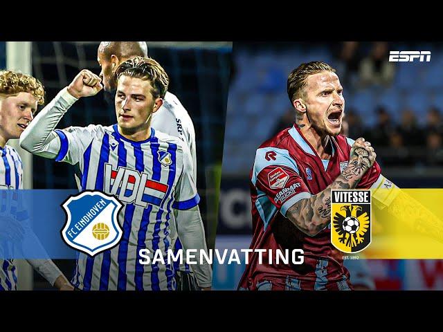  SPEKTAKELSTUK met HEERLIJKE PEGEL van ALEXANDER BÜTTNER  | Samenvatting FC Eindhoven - Vitesse