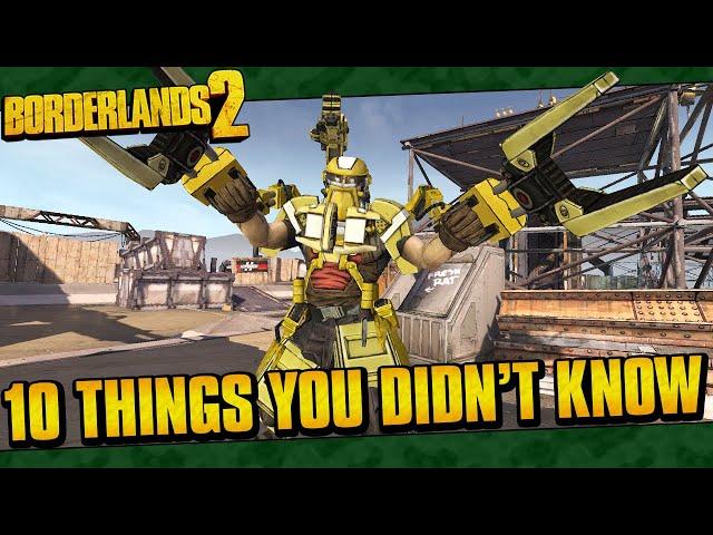 10 WILD Things That You Didn't Know About Borderlands 2!