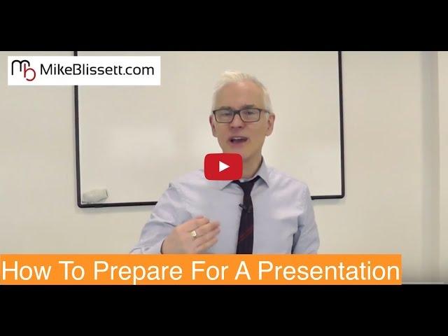 How To Prepare For A Presentation