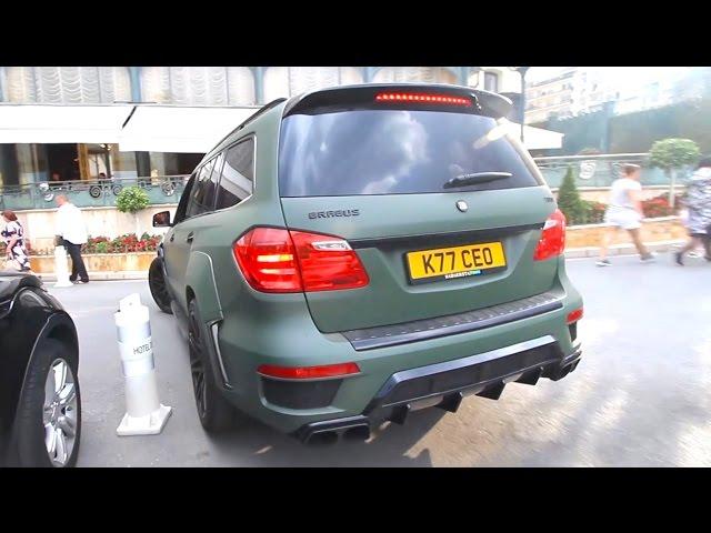 CRAZY Brabus GL700 B63S Start, LOUD Revs and Accelerations!